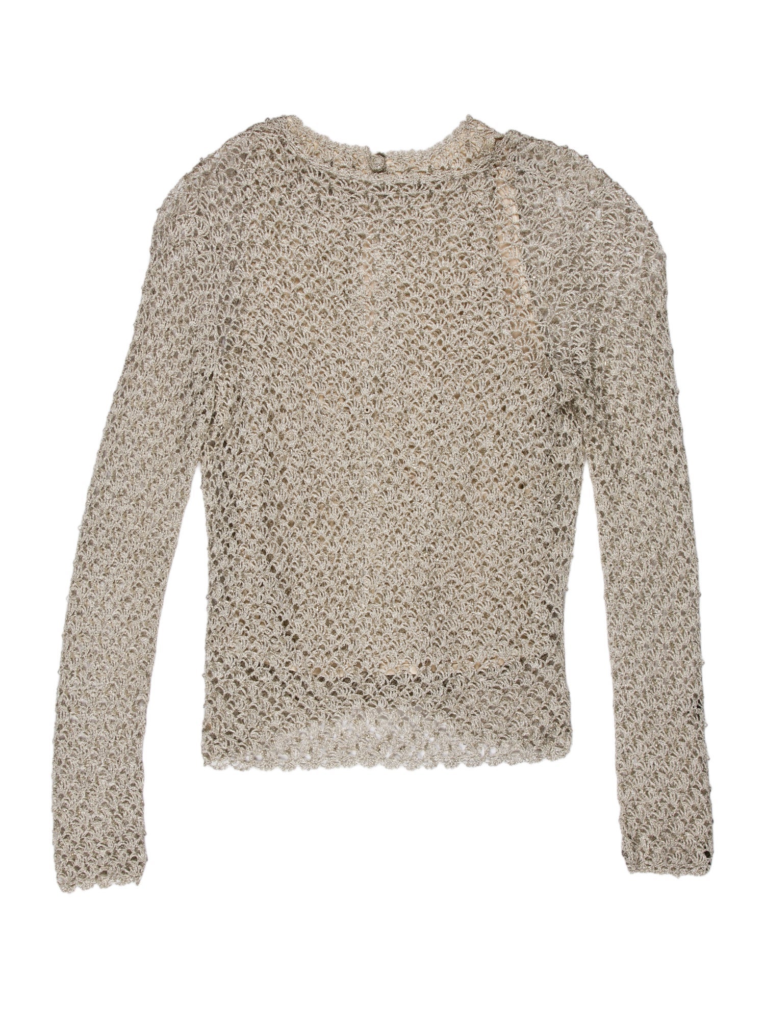 Carmen Marc Valvo Cardigan set Cowl Neck Sweater