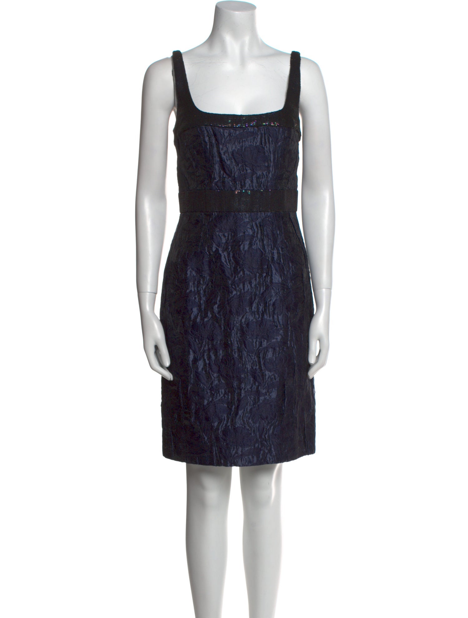 Carmen Marc Valvo Printed Mini Dress