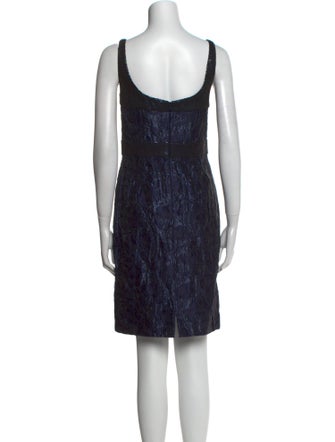 Carmen Marc Valvo Printed Mini Dress