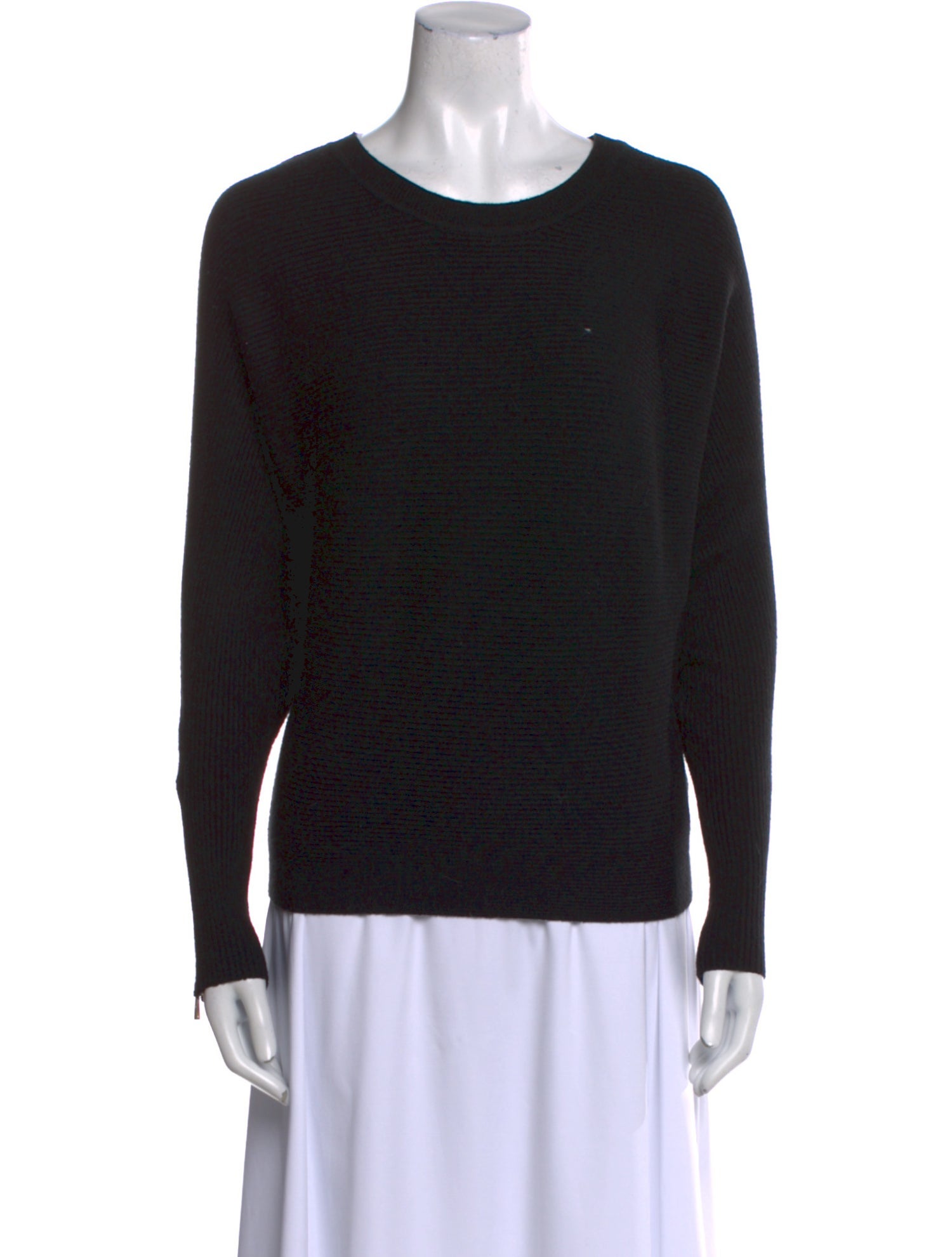 Carmen Marc Valvo Scoop Neck Sweater