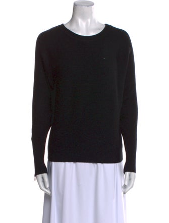 Carmen Marc Valvo Scoop Neck Sweater