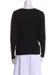 Carmen Marc Valvo Scoop Neck Sweater