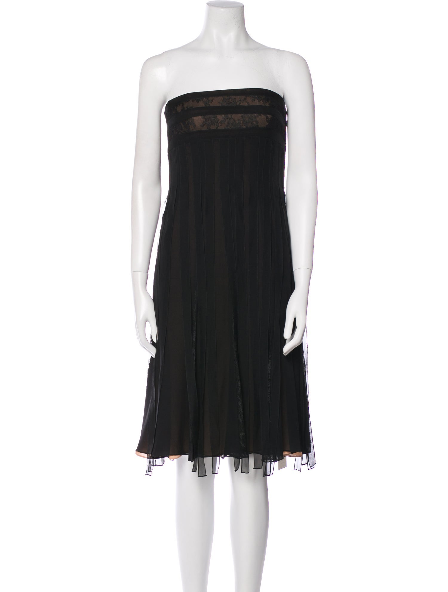 Carmen Marc Valvo Silk Mini Dress