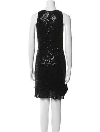 Carmen Marc Valvo Silk Mini Dress