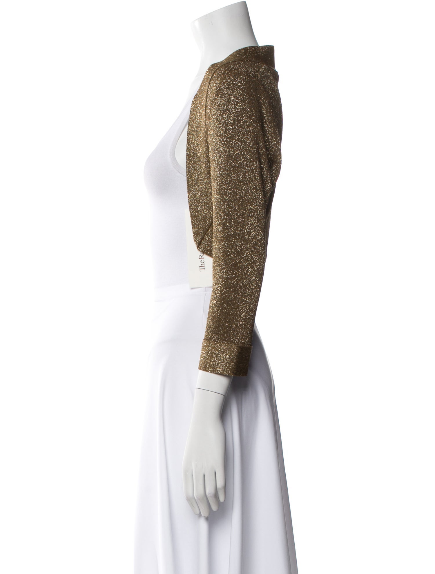 Carmen Marc Valvo Scoop Neck Sweater