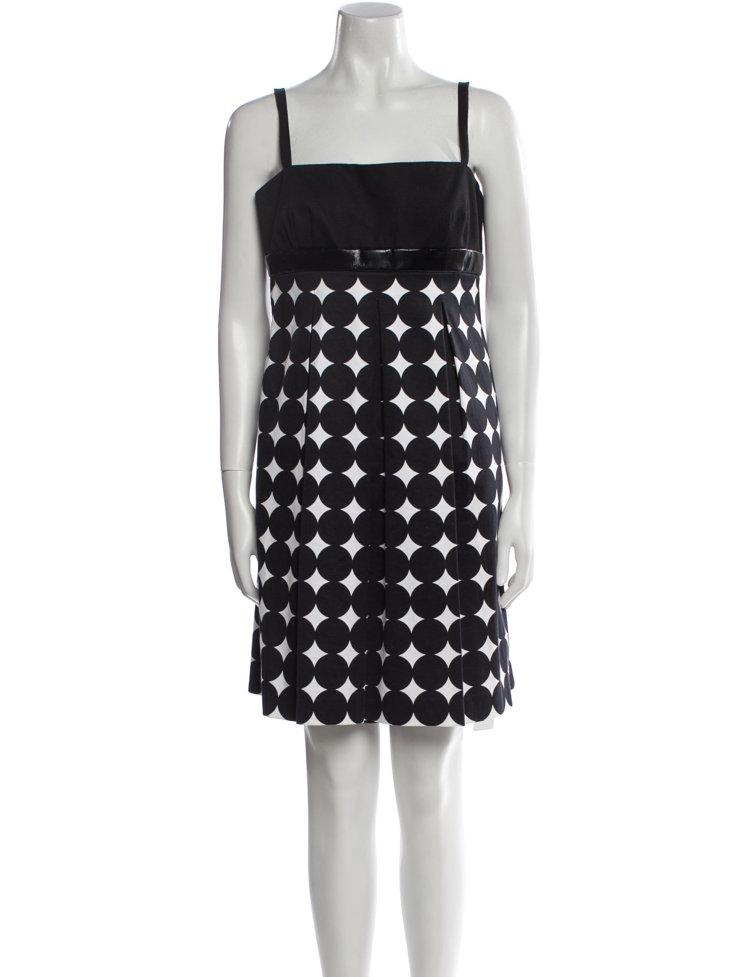 Carmen Marc Valvo Printed Mini Dress