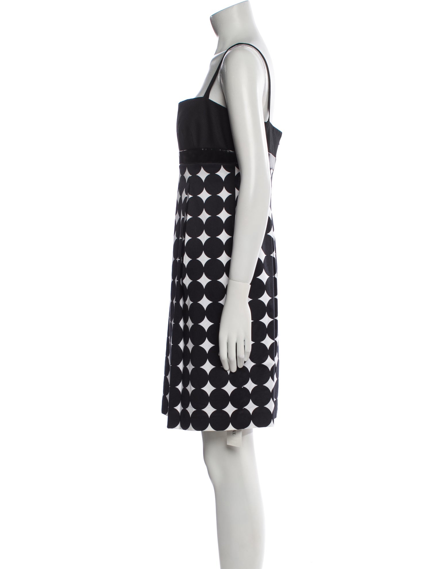 Carmen Marc Valvo Printed Mini Dress