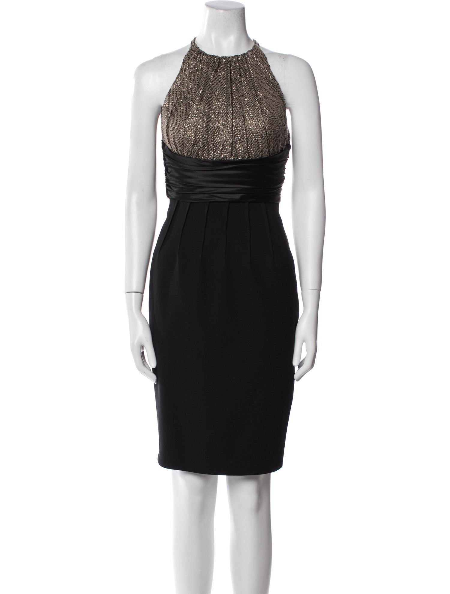 Carmen Marc Valvo Silk Mini Dress w/ Tags