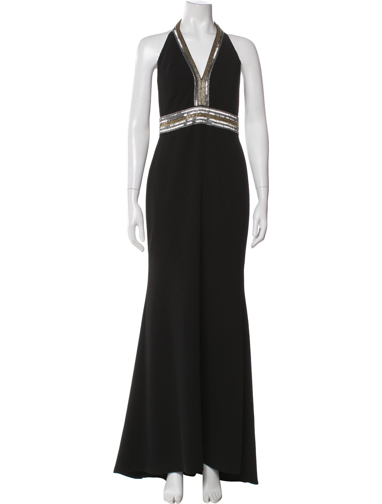 embroidered dress with sleeves Carranza 3/4 Sleeve Embroidered Midi Dress