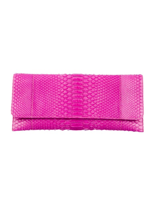 Carlos Falchi Python Clutch