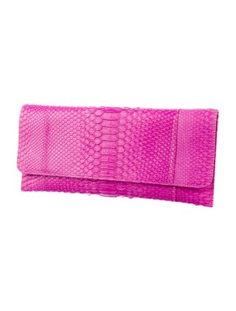 Carlos Falchi Python Clutch