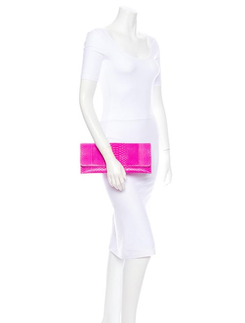 Carlos Falchi Python Clutch
