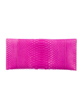 Carlos Falchi Python Clutch