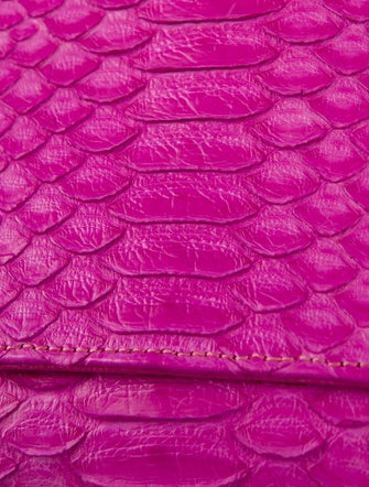 Carlos Falchi Python Clutch