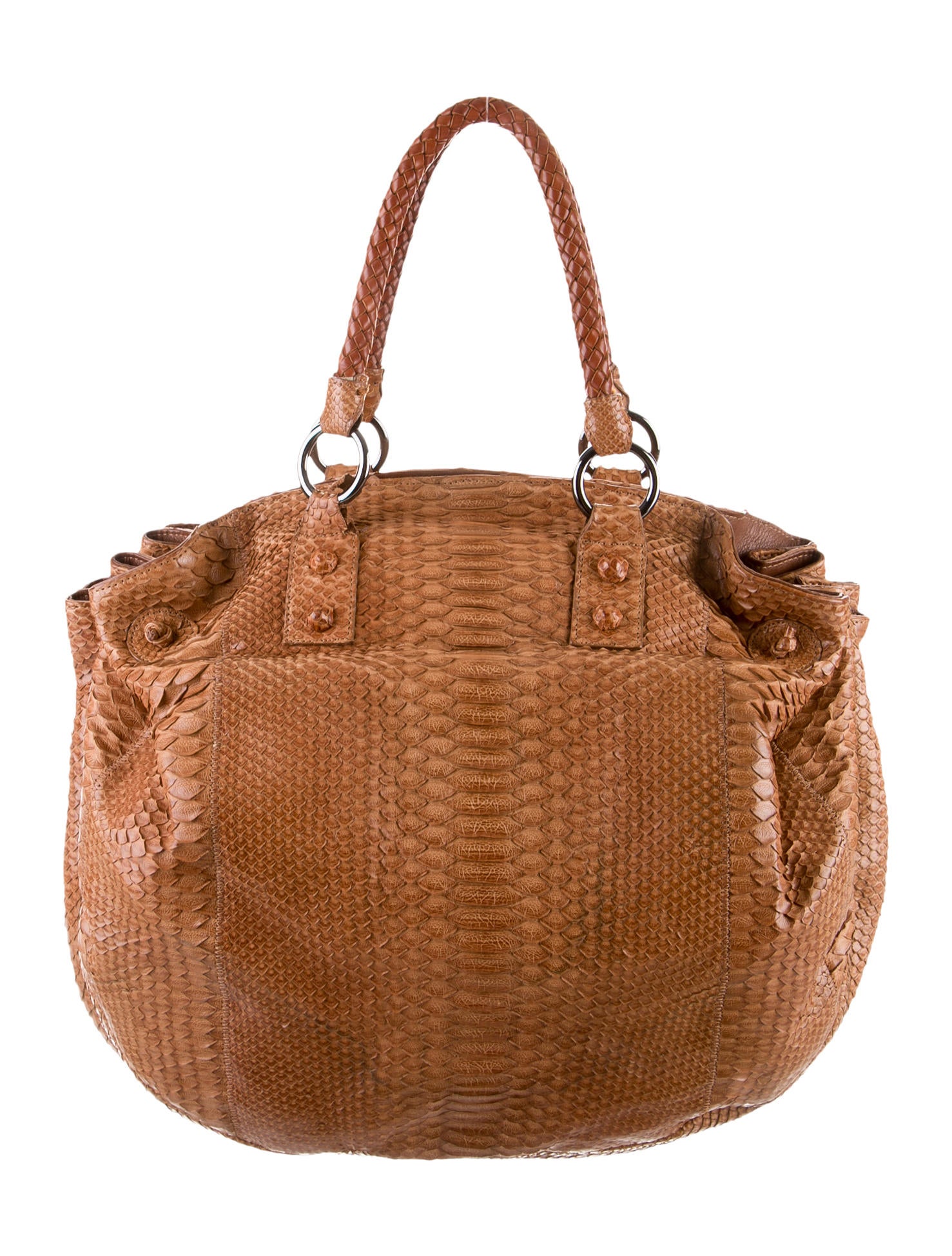 Carlos Falchi Python Satchel