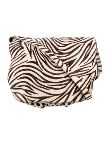 Carlos Falchi Ponyhair Shoulder Bag