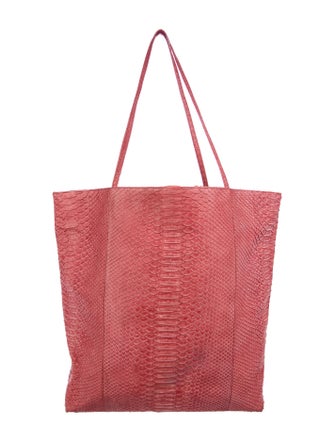Carlos Falchi Large Python Tote