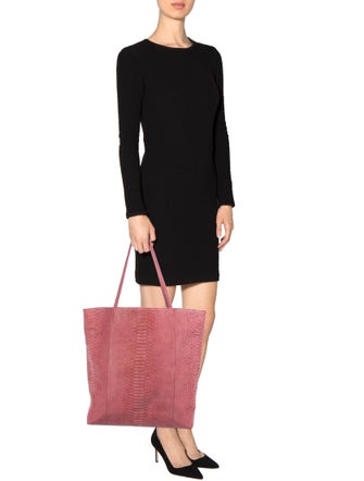 Carlos Falchi Large Python Tote