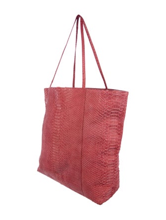 Carlos Falchi Large Python Tote