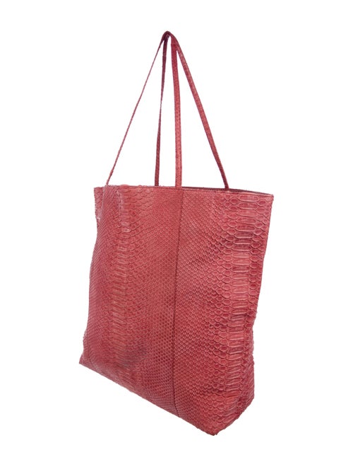 Carlos Falchi Large Python Tote