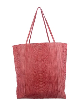 Carlos Falchi Large Python Tote