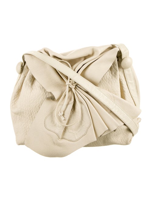 Carlos Falchi Leather Shoulder Bag