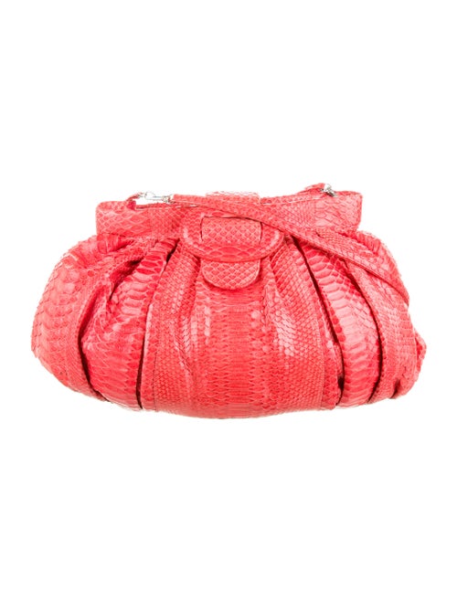 Carlos Falchi Shoulder Bag Red