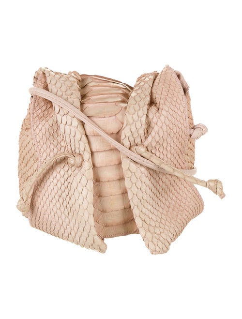 Carlos Falchi Python Mini Crossbody Bag