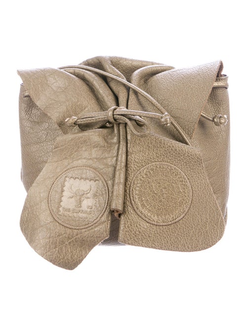 Carlos Falchi Butterfly Shoulder Bag Gold