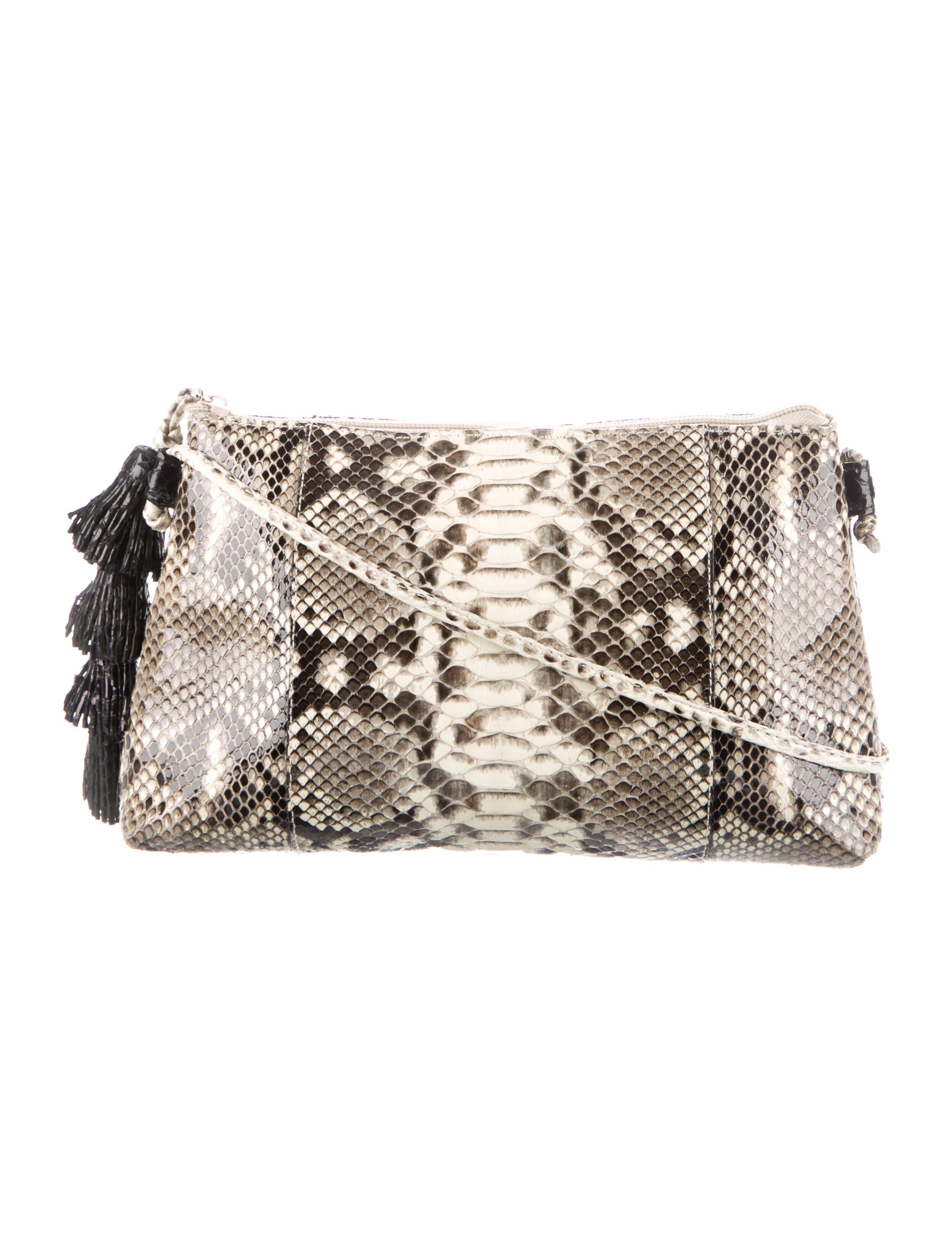 Alice + Olivia Snakeskin Crossbody Bag Green Crossbody Bags, Handbags