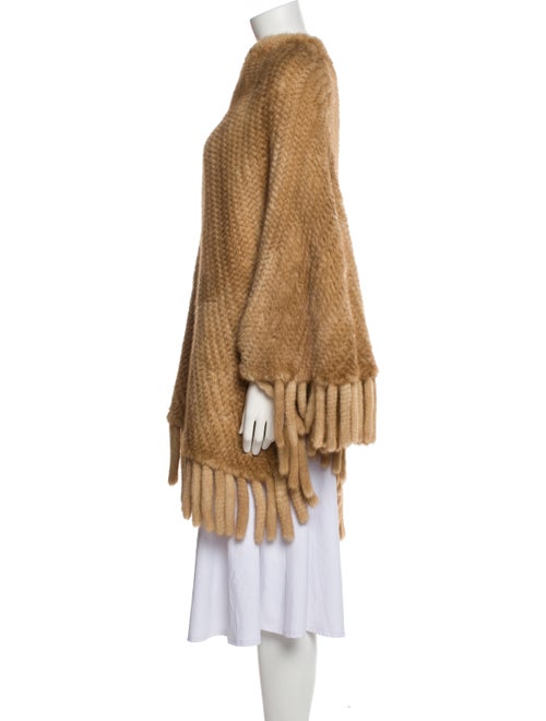 Carlos Falchi Leather Shoulder Bag