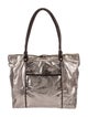 Carlos Falchi Snakeskin Shoulder Bag