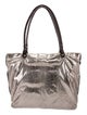 Carlos Falchi Snakeskin Shoulder Bag
