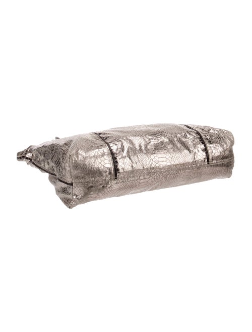 Carlos Falchi Snakeskin Shoulder Bag