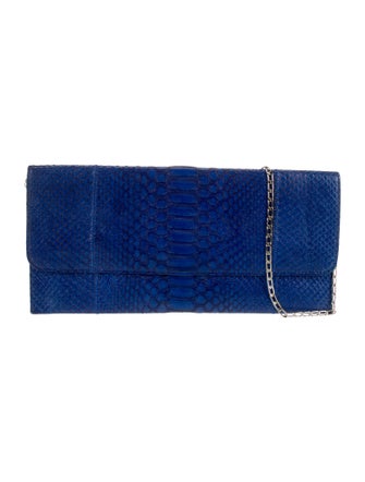 Carlos Falchi Leather Clutch