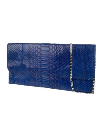 Carlos Falchi Leather Clutch