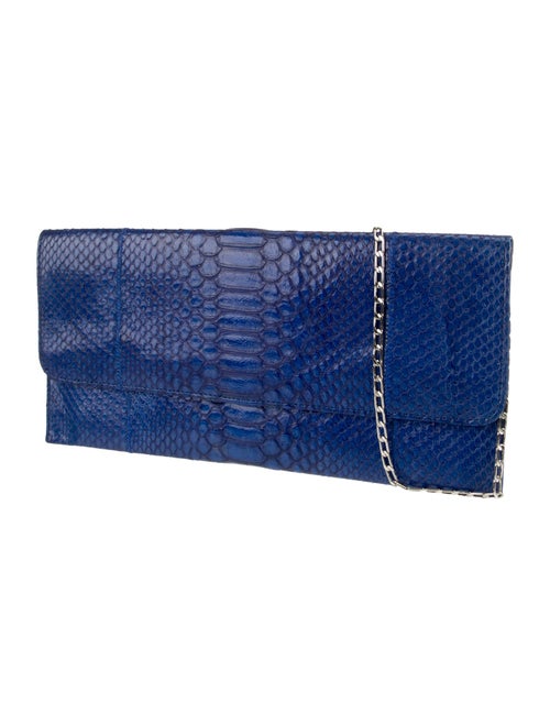 Carlos Falchi Leather Clutch