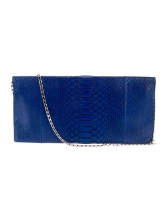 Carlos Falchi Leather Clutch