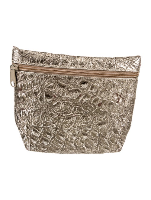 Carlos Falchi Embossed Leather Portfolio