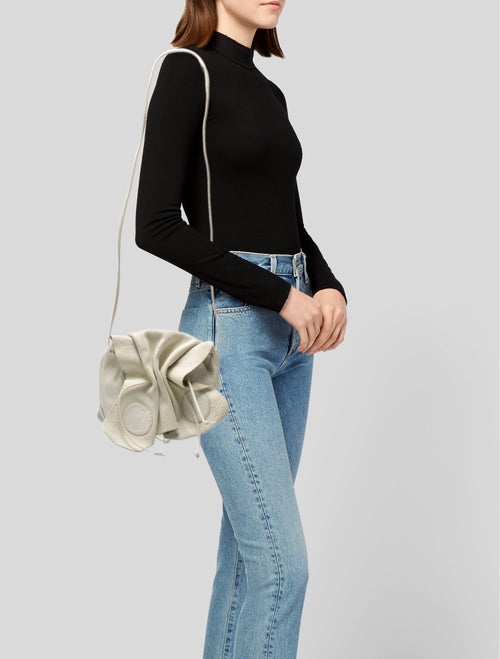 Carlos Falchi Leather Crossbody Bag