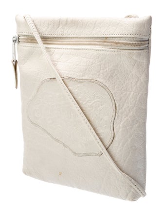 Carlos Falchi Leather Crossbody Bag