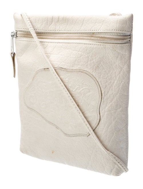 Carlos Falchi Leather Crossbody Bag