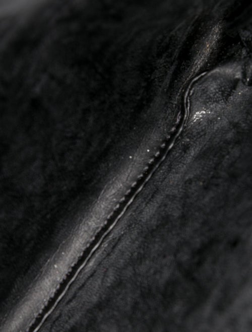 Carlos Falchi Leather Messenger Bag