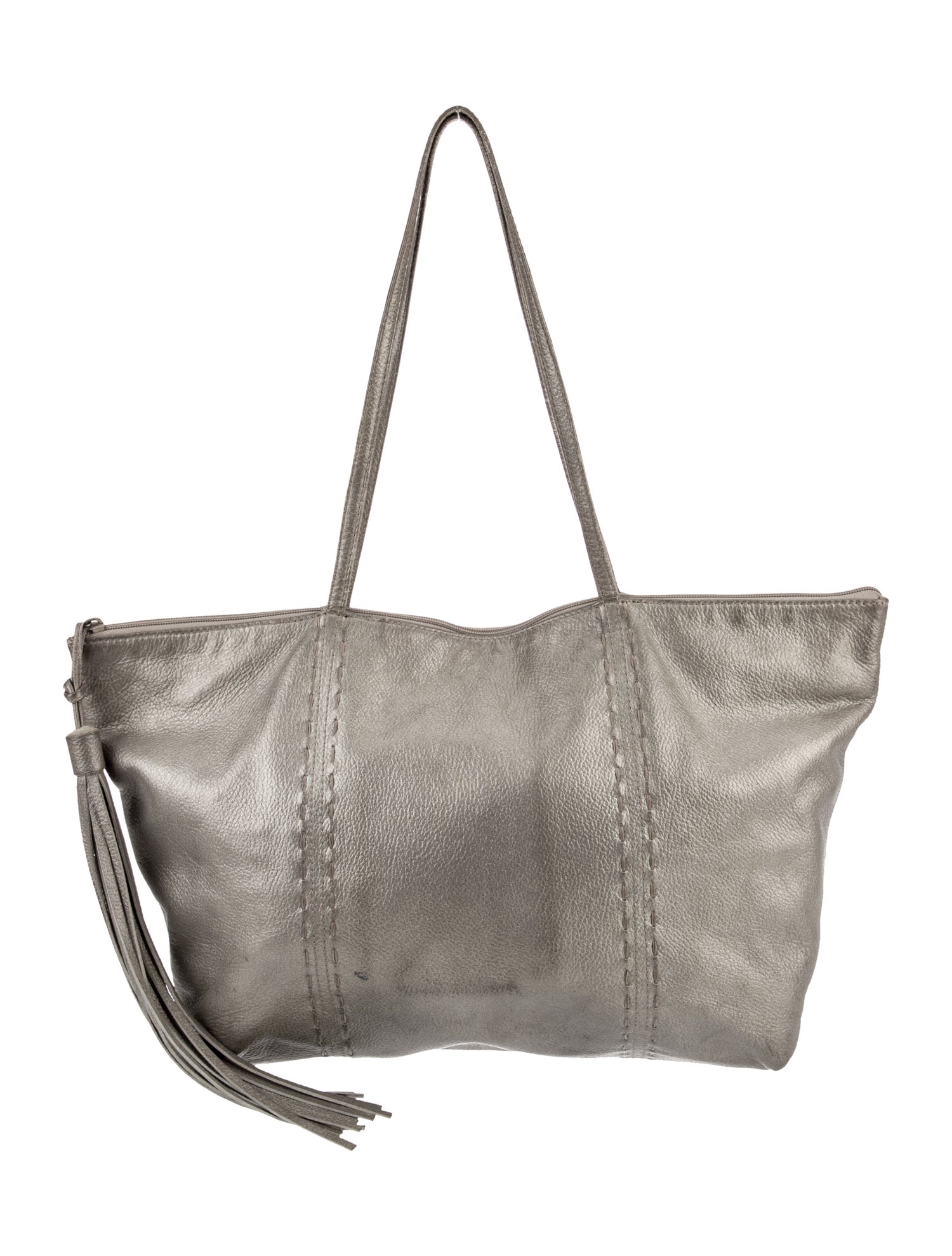 Carlos Falchi Leather Tote
