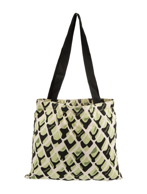 Carlos Falchi Canvas Messenger Bag