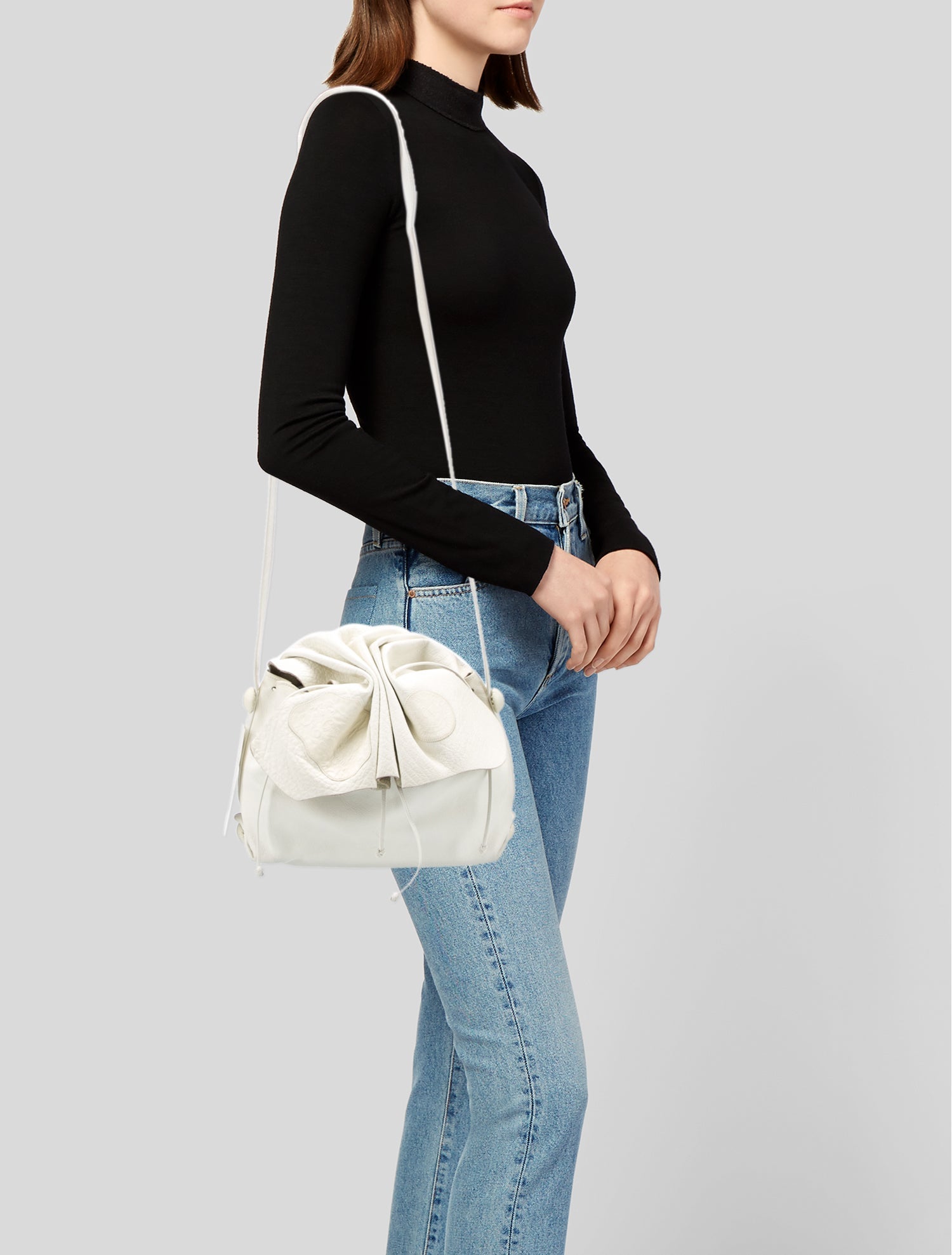 Carlos Falchi Signature Crossbody Bag