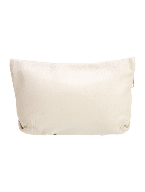 Carlos Falchi Leather Clutch