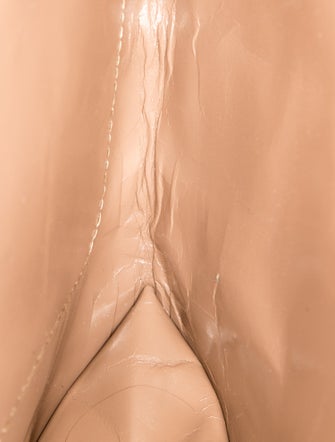 Carlos Falchi Leather Clutch