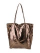 Carlos Falchi Embossed Leather Tote