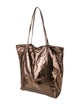 Carlos Falchi Embossed Leather Tote